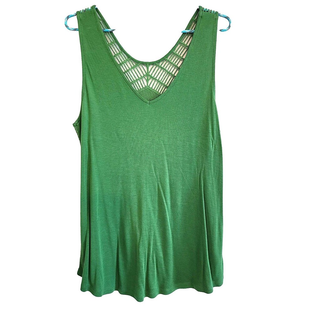 Kelly Green Merona Woman's Tank Top - Size Large - NWT